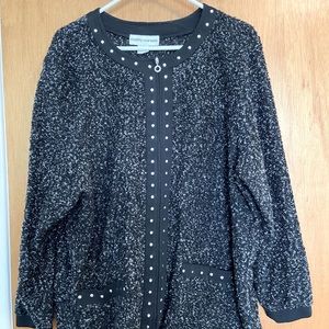 Cathy Daniels Black/White Dress/Work Jacket